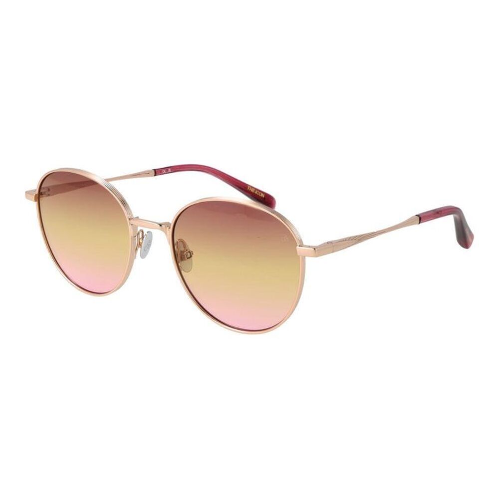 Scotch & Soda Metal Frame Sunglasses Women Rose Gold
